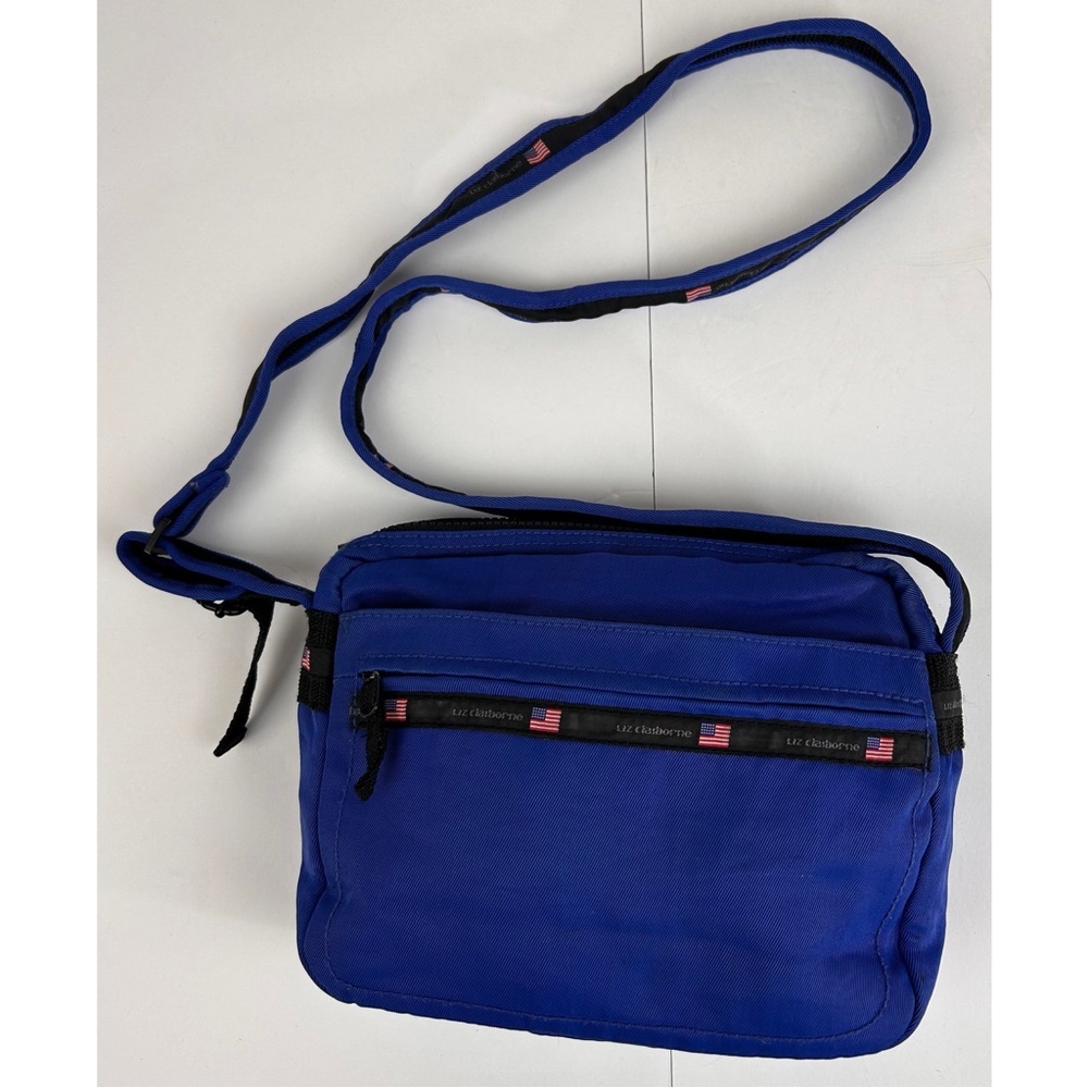Liz Claiborne Vintage Nylon Crossbody Purse